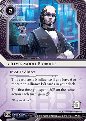 Jeeves Model Bioroids 